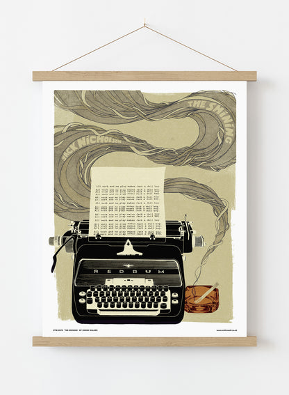 The Shining Poster Art Print (Stanley Kubrick)  (OTW70) Vintage Poster Wall Art Print 30x40cm Hanger