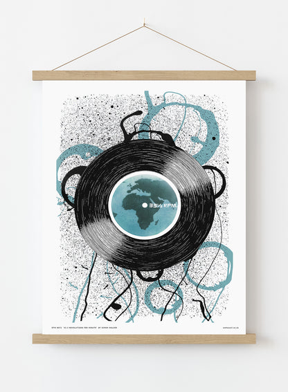 Pop Art Vinyl Records Revolutions Poster Art Print Vintage Poster Wall Art Print 30x40cm Hanger
