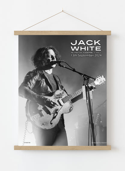 Jack White September 2024 Poster Art Print Vintage Poster Wall Art Print 30x40cm Hanger