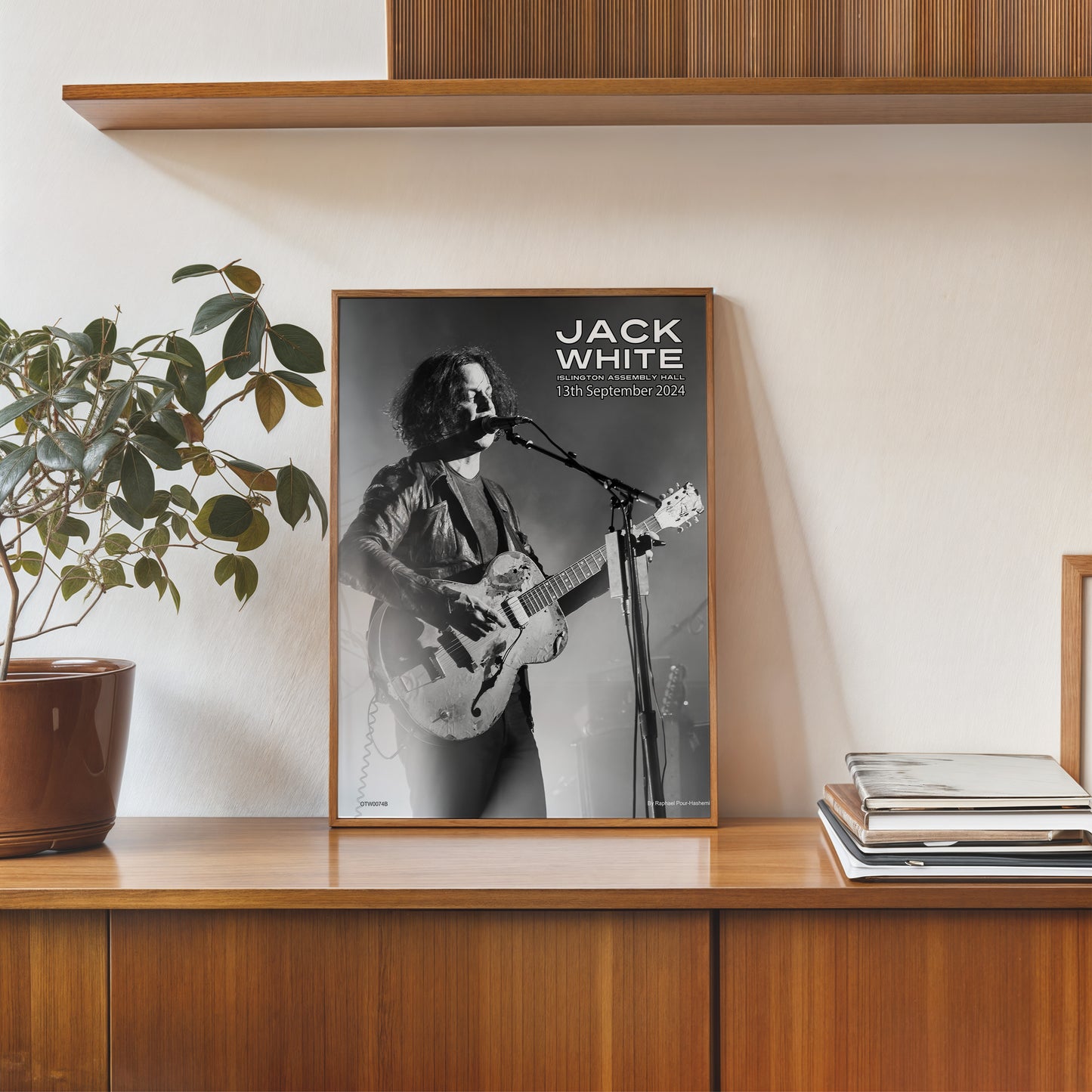 Jack White September 2024 Poster Art Print 30x40cm