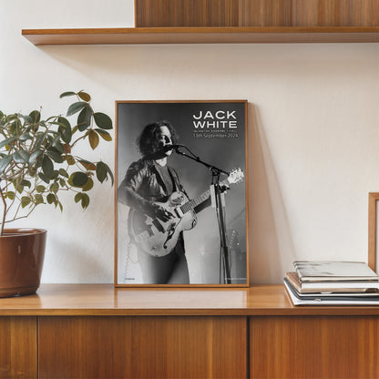 Jack White September 2024 Poster Art Print 30x40cm