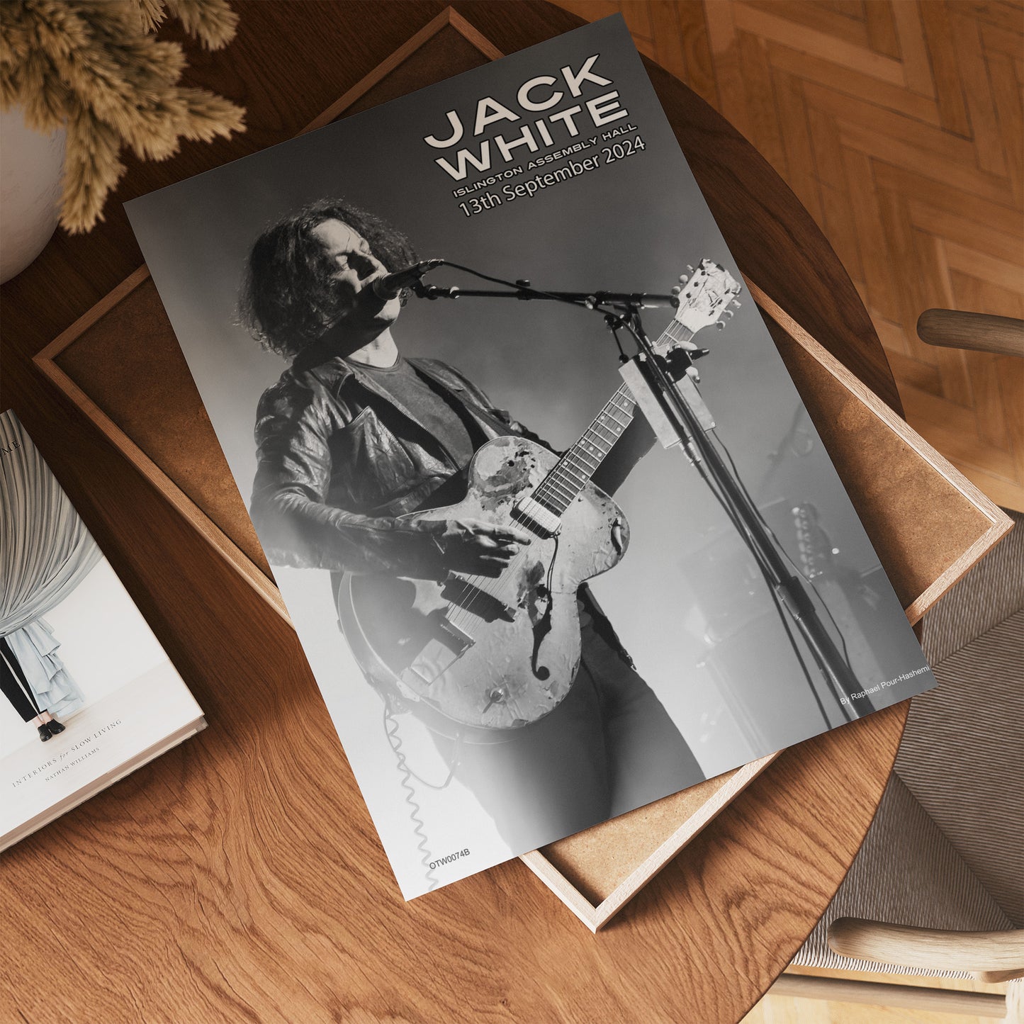 Jack White September 2024 Poster Art Print 30x40cm