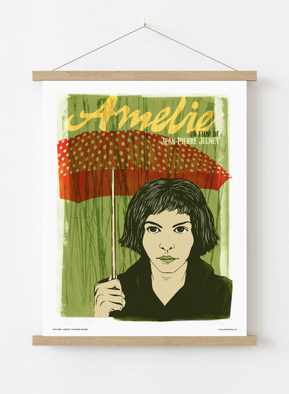 Amelie Poster Art Print Vintage Poster Wall Art Print 30x40cm Hanger
