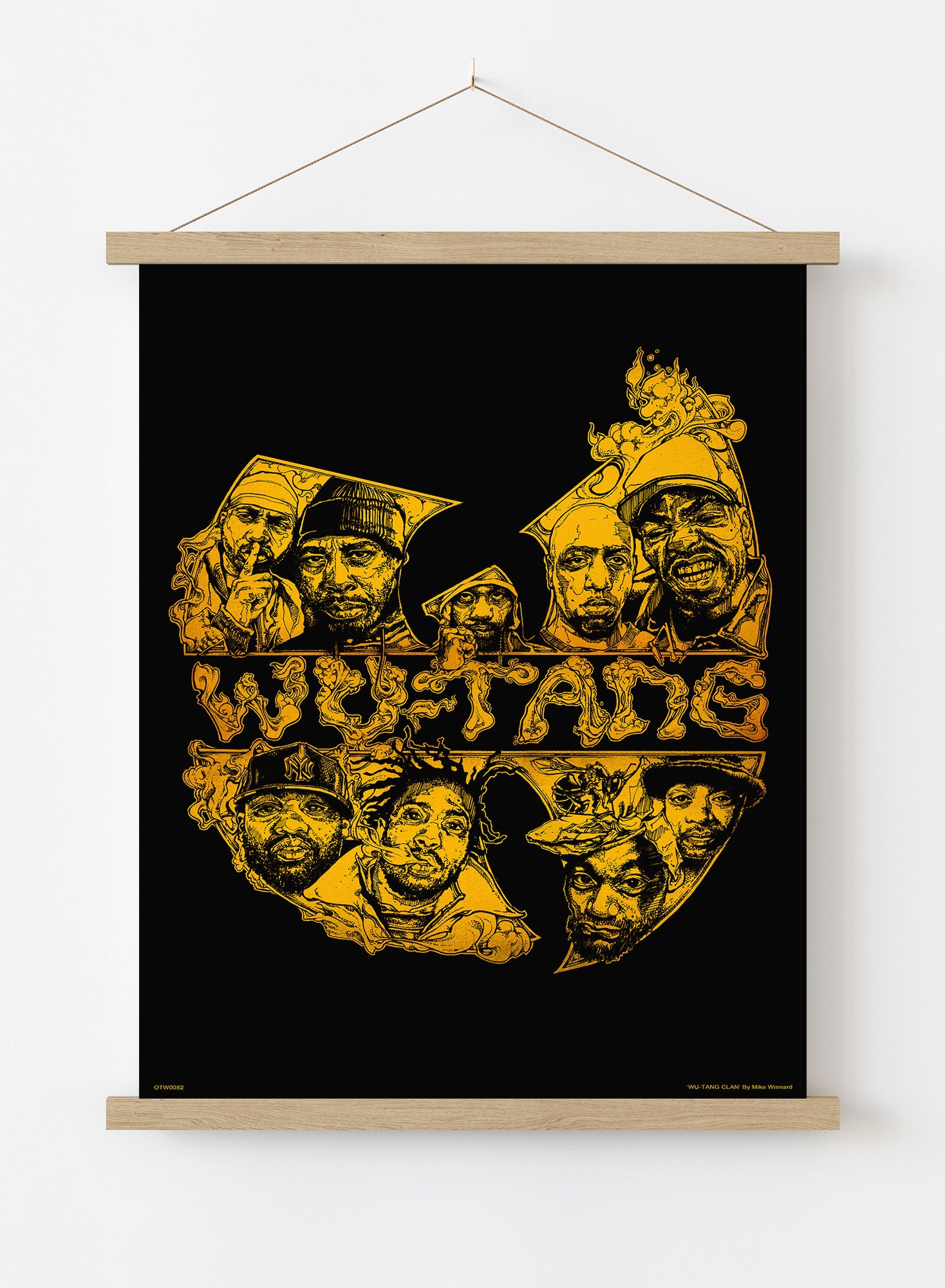 Wu-Tang Poster Poster Art Print 30x40cm | Vintage Poster Art Print