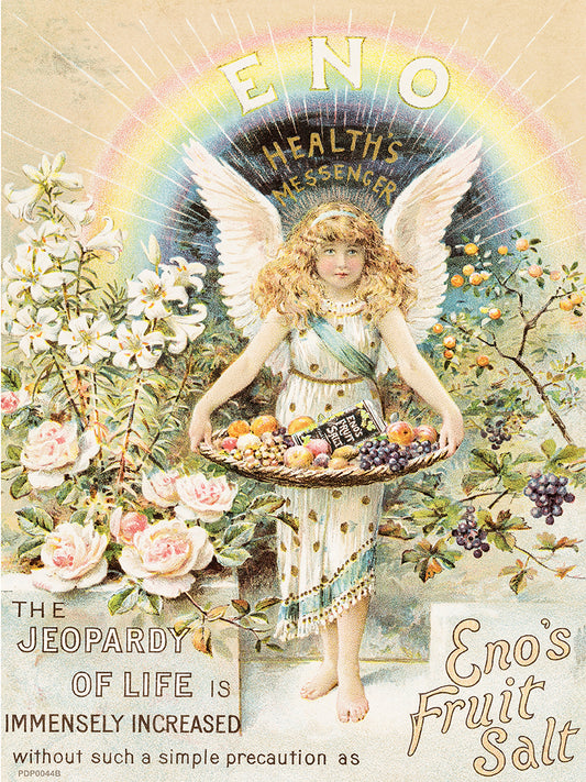 Vintage advertising print for "Eno's Fruit Salt" Art Print Vintage Art Wall Art Print 30x40cm