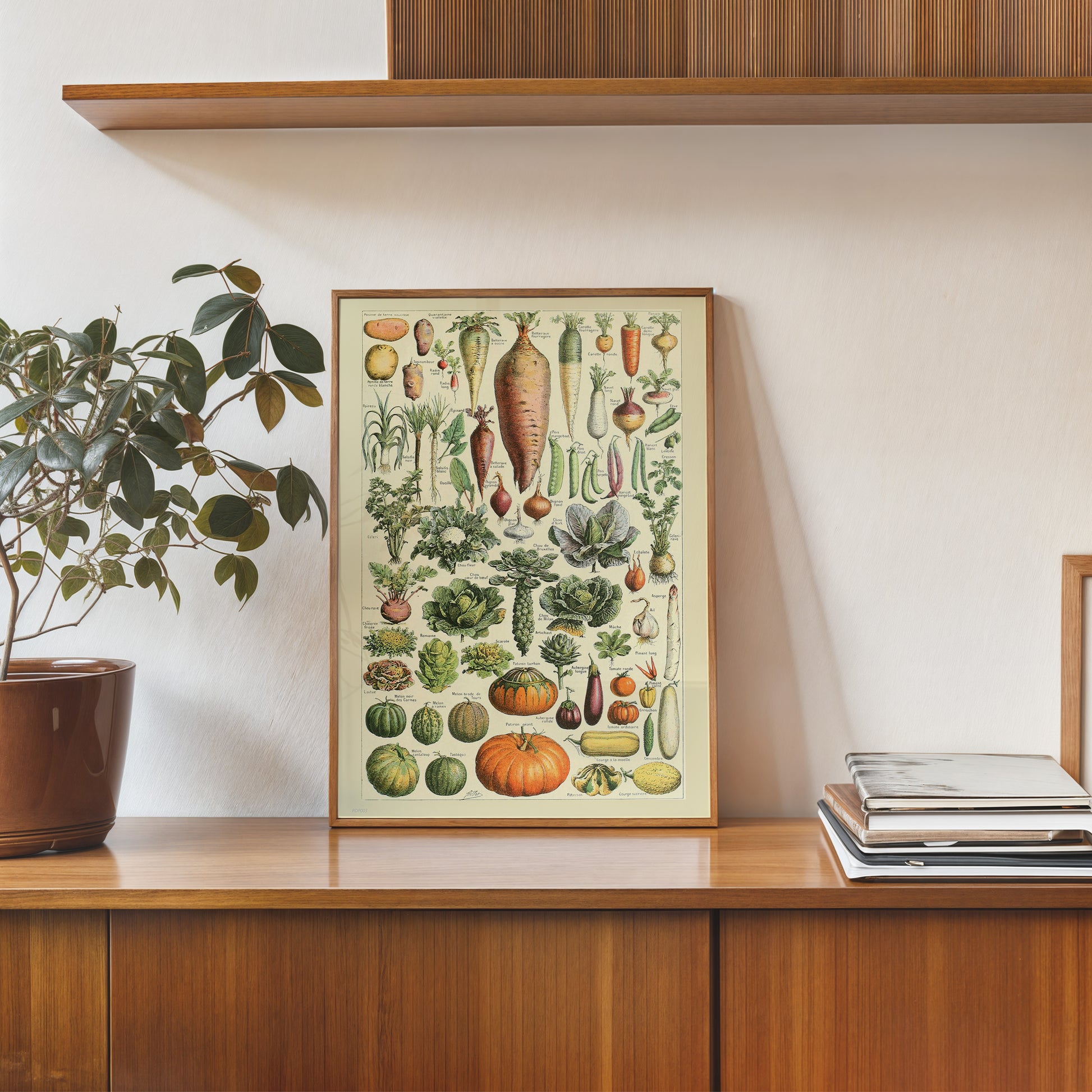 Vegtables Poster Art Print 30x40cm