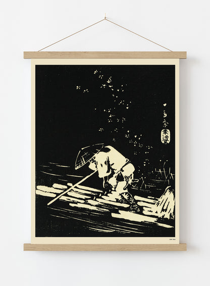 Hiroshige Japanese Poster Art Print Japanese Wall Art Print 30x40cm Hanger