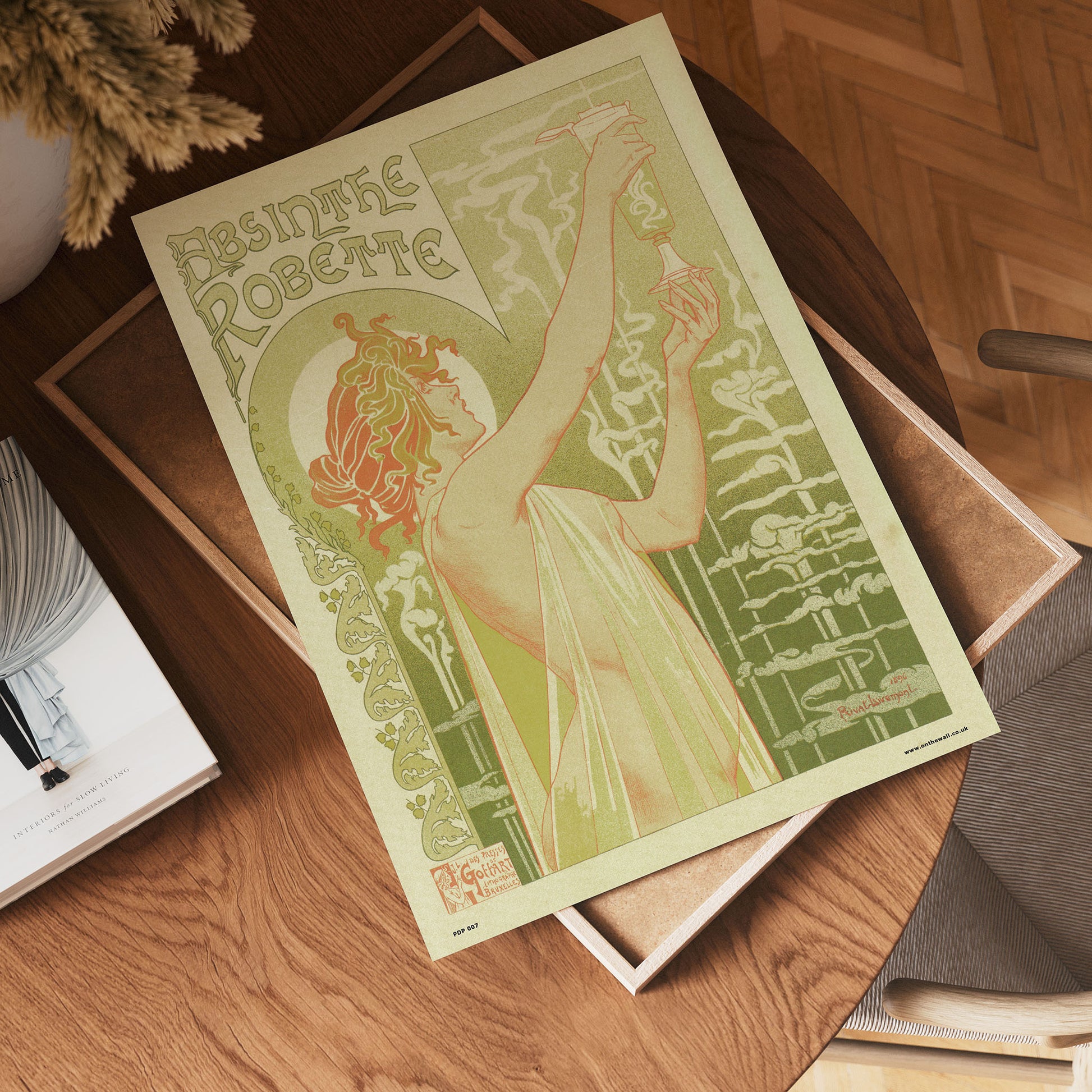 Art nouveau by Privat Livemont - Absinthe Robette Poster Art Print 30x40cm