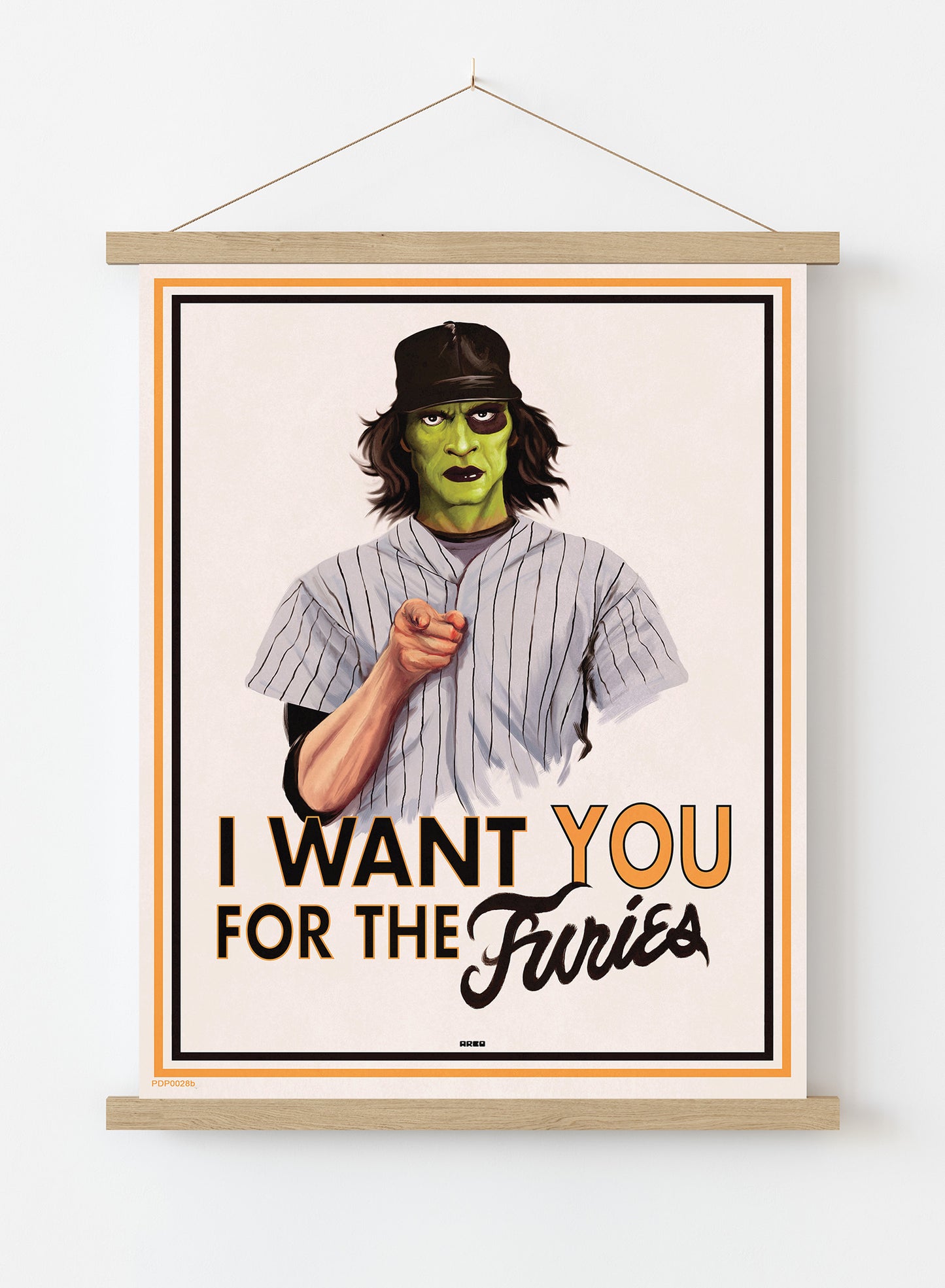 Warriors I Want YOU For The Furies Poster Vintage Poster Wall Art Print 30x40cm Hanger
