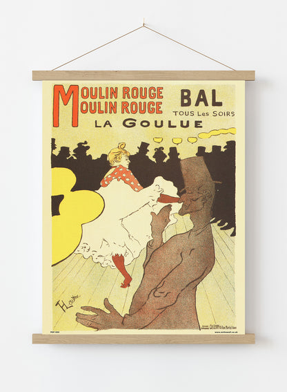 Art nouveau Poster Art Print by Henri de toulouse - Lautrec Moulin Rouge Poster Art Print Vintage Poster Wall Art Print 30x40cm Hanger