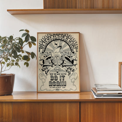 The Beach Boys "Do It Again" Advertisement 1968 Poster Art Print 30x40m