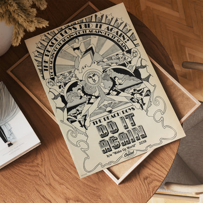 The Beach Boys "Do It Again" Advertisement 1968 Poster Art Print 30x40m