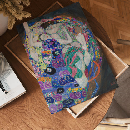 Gustav Klimt Fulfillment The Maiden Vinatge Poster 30x40cm Art Print