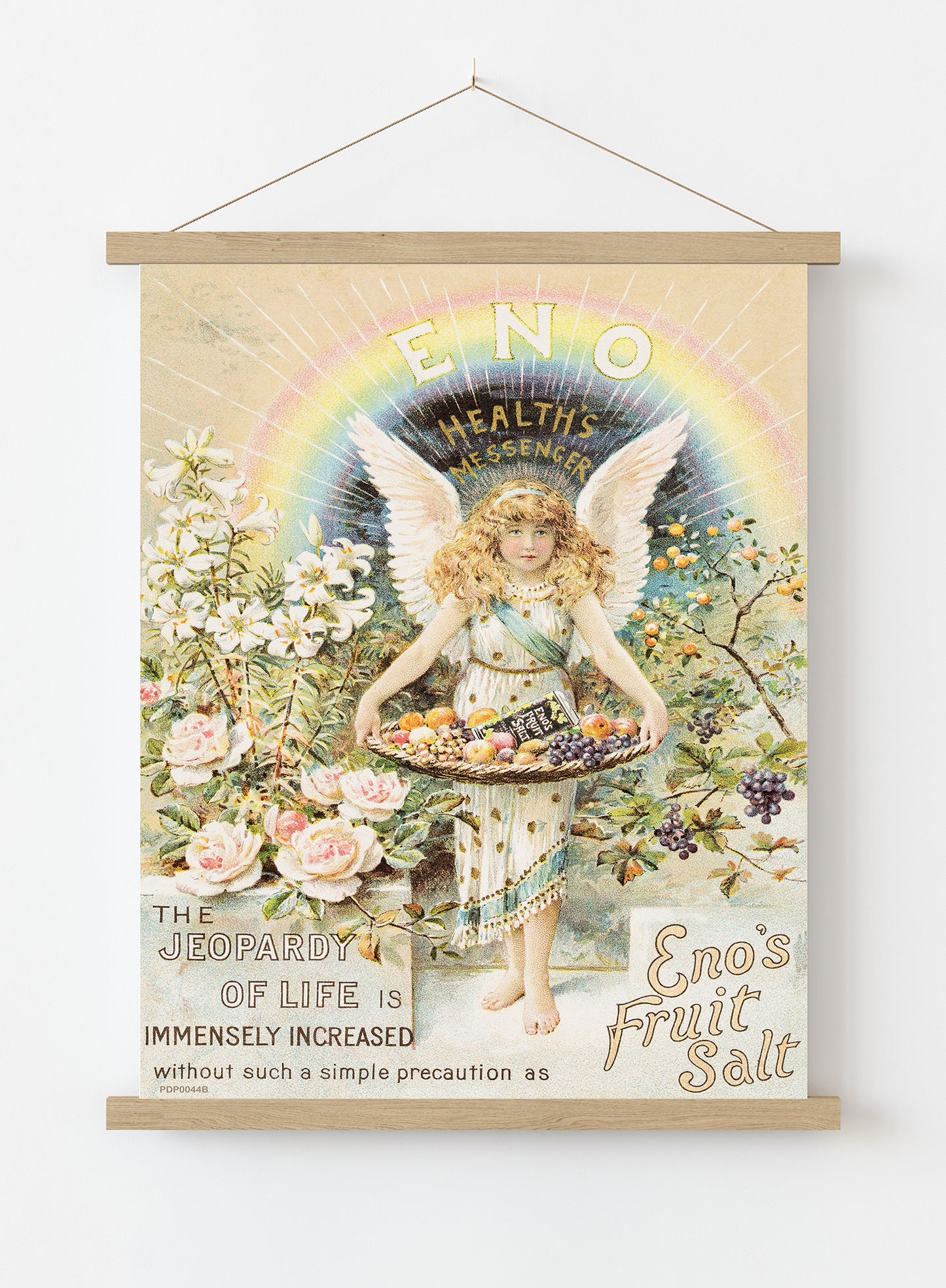 Vintage advertising print for "Eno's Fruit Salt" Art Print Vintage Art Wall Art Print 30x40cm Hanger