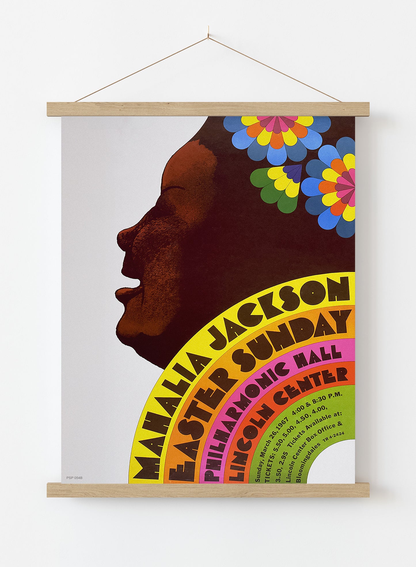 Mahalia Jackson Concert Poster Advertisement Poster Art Print 30x40m Vintage Poster Wall Art Print Hanger