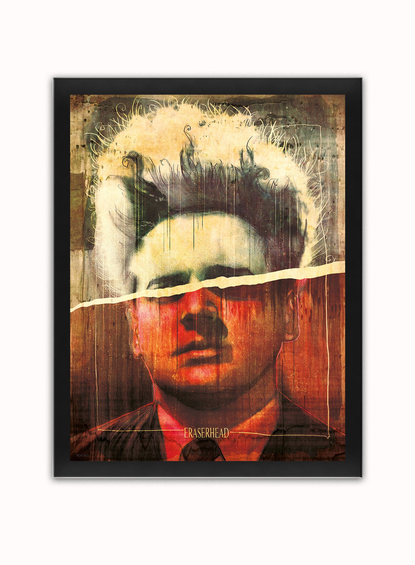 Erasurehead Poster Art Print Vintage Poster Wall Art Print 30x40cm Black Frame