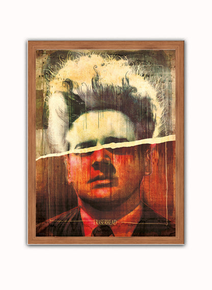 Erasurehead Poster Art Print Vintage Poster Wall Art Print 30x40cm Dark Wood