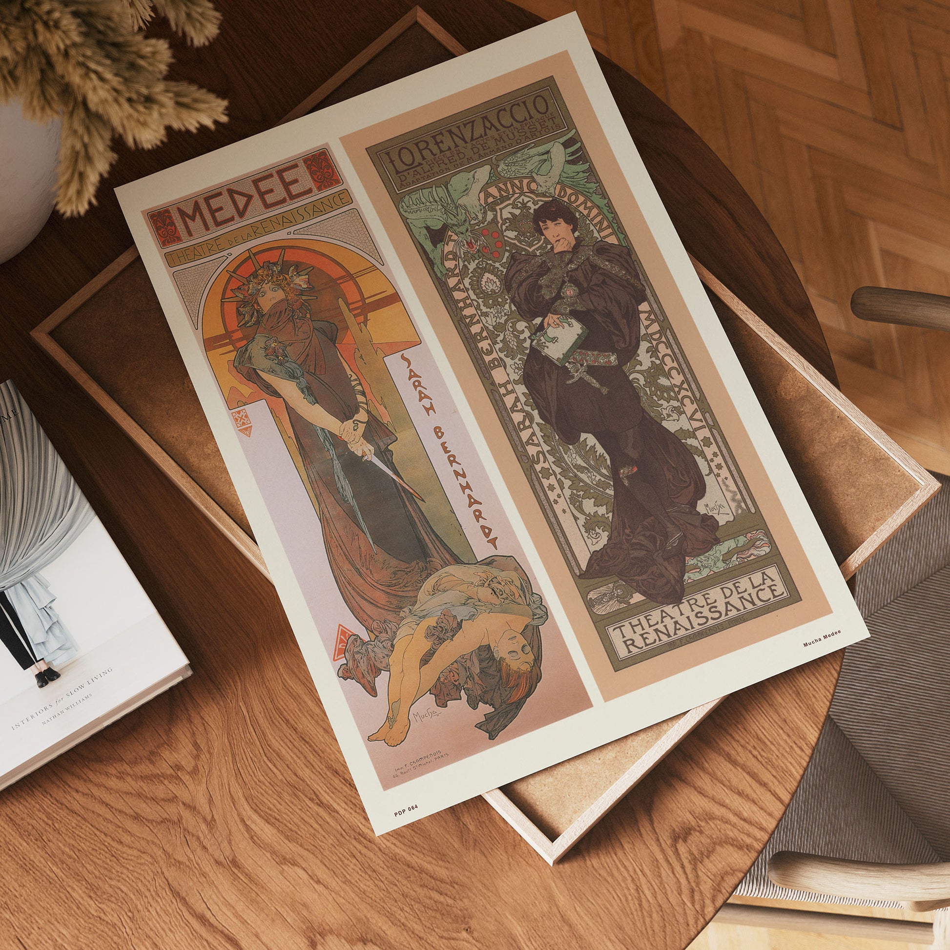 Art nouveau Poster Art Print by Alphonse Mucha Medee Poster Art Print 30x40cm