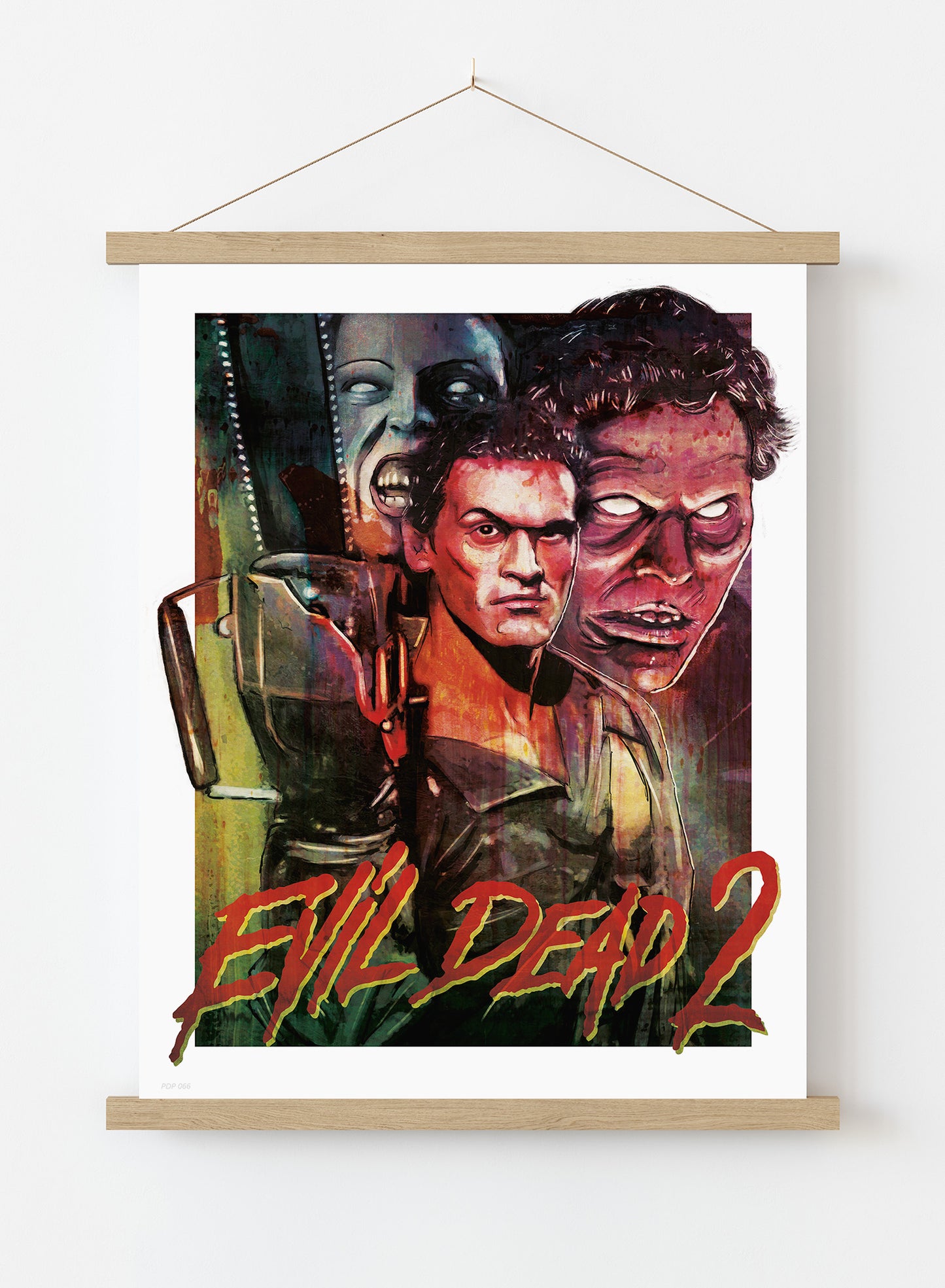 Evil Dead 2 Poster Art Print Vintage Poster Wall Art Print 30x40cm Hanger