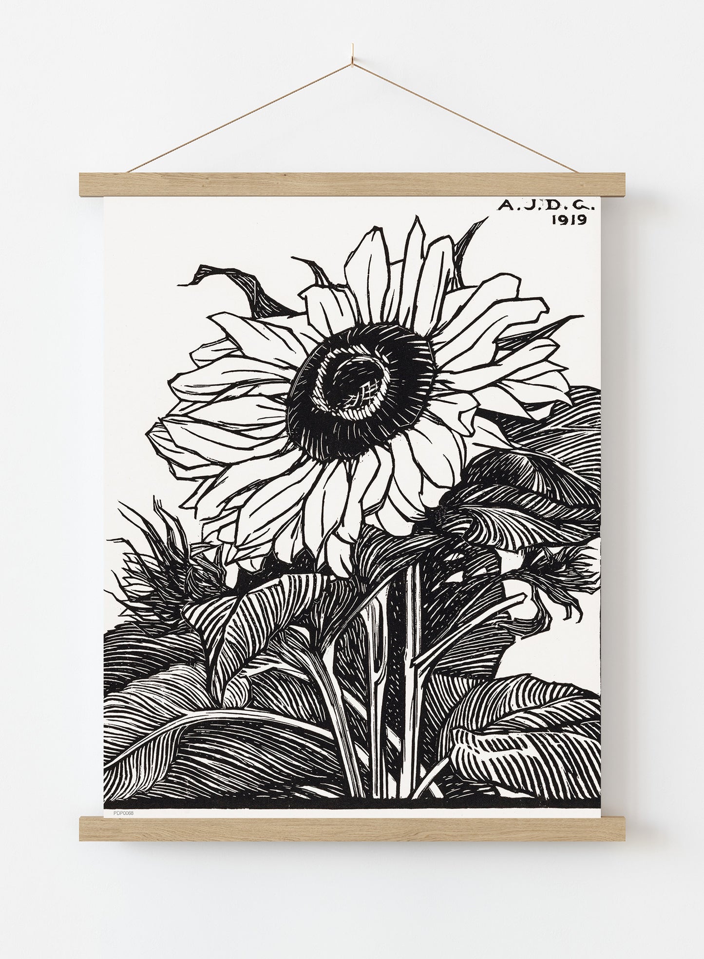 Botanical Art Print Print – Julie de Graag Botanical Wall Art 30x40cm Hanger