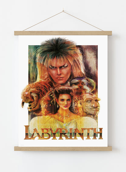 Labyrinth Poster Art Print Vintage Poster Wall Art Print 30x40cm Hanger