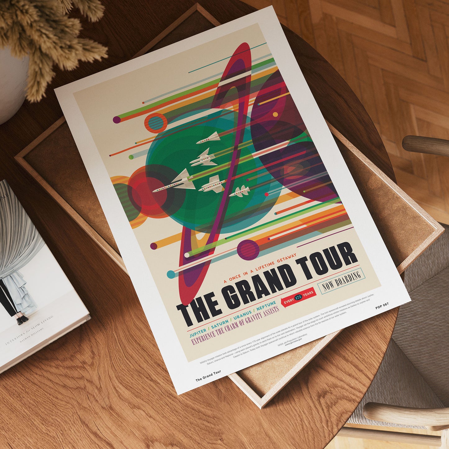 The Grand Tour Nasa Space exploration 30x40cm Art Poster Print