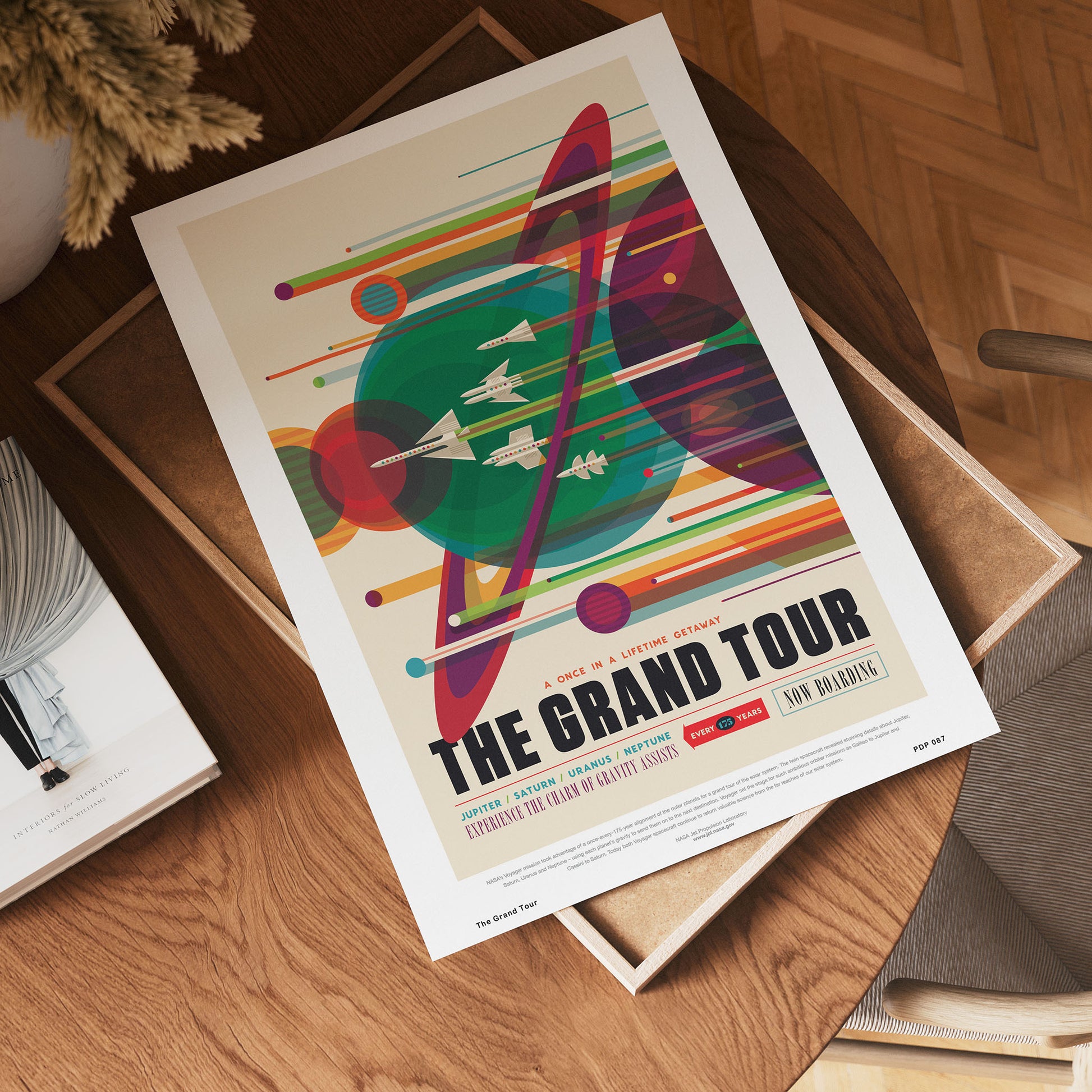 The Grand Tour Nasa Space exploration 30x40cm Art Poster Print