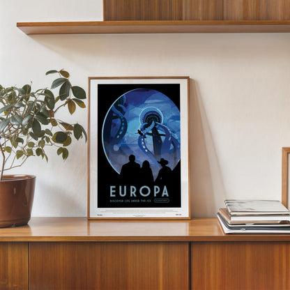 Europa Nasa Space exploration 30x40cm Art Poster Print