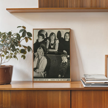 The Velvet Underground and Nico Advertisement Poster Art Print 30x40m