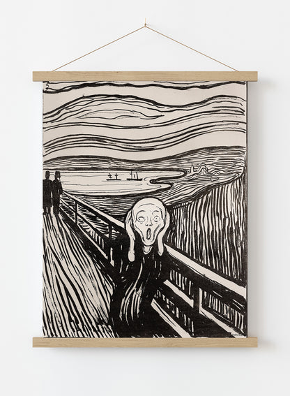 Edvard Munch The Scream Art Print Vintage Art Wall Art Print 30x40cm Hanger