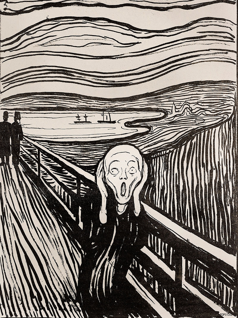 Edvard Munch The Scream Art Print 30x40cm
