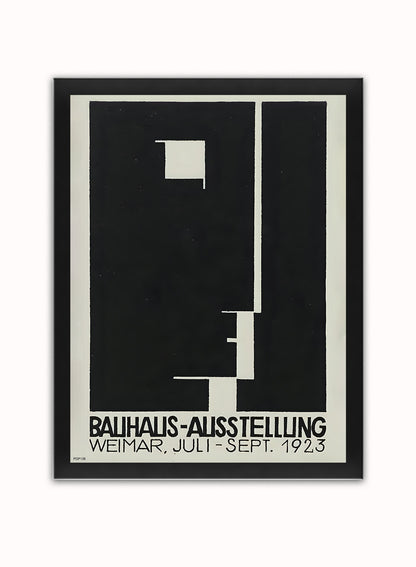 Bauhaus 1923 Exhibition Poster Bauhaus Wall Art Print 30x40cm