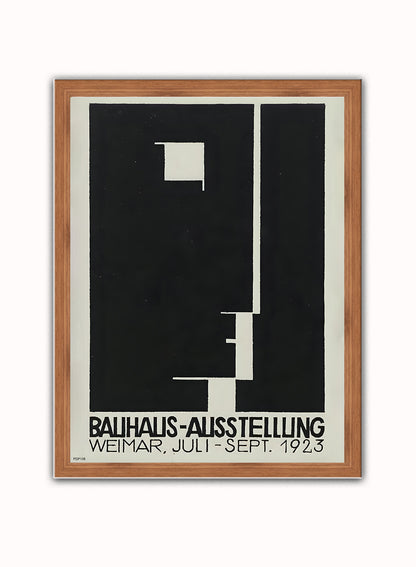 Bauhaus 1923 Exhibition Poster Bauhaus Wall Art Print 30x40cm