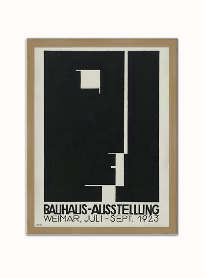 Bauhaus 1923 Exhibition Poster Bauhaus Wall Art Print 30x40cm