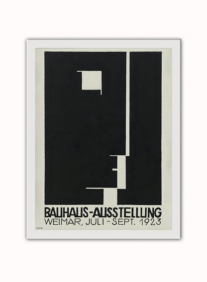 Bauhaus Print Set of 3 with White Frames | Mid-Century Modern Wall Art Bundle | Save £25
