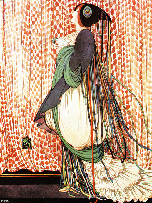 George Wolfe Plank Fashion Art Print  featured on Vogue April 1915