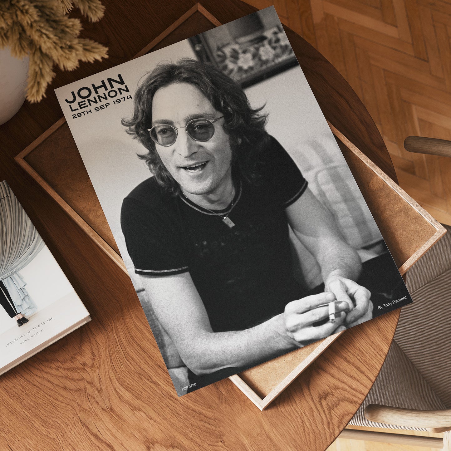 John Lennon September 1974 Poster Art Print 30x40cm