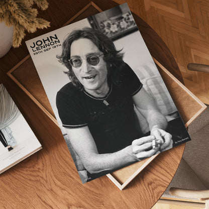 John Lennon September 1974 Poster Art Print 30x40cm