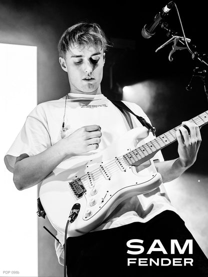 Sam Fender Live Poster Art Print 30x40m