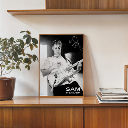 Sam Fender Live Poster Art Print 30x40m