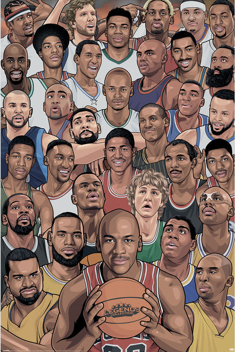 Legends (Basketball's Greatest) MIchael Jordan Maxi Poster