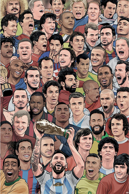 Legends (Football's Greatest) Maxi Poster  61 x 91.5 cm