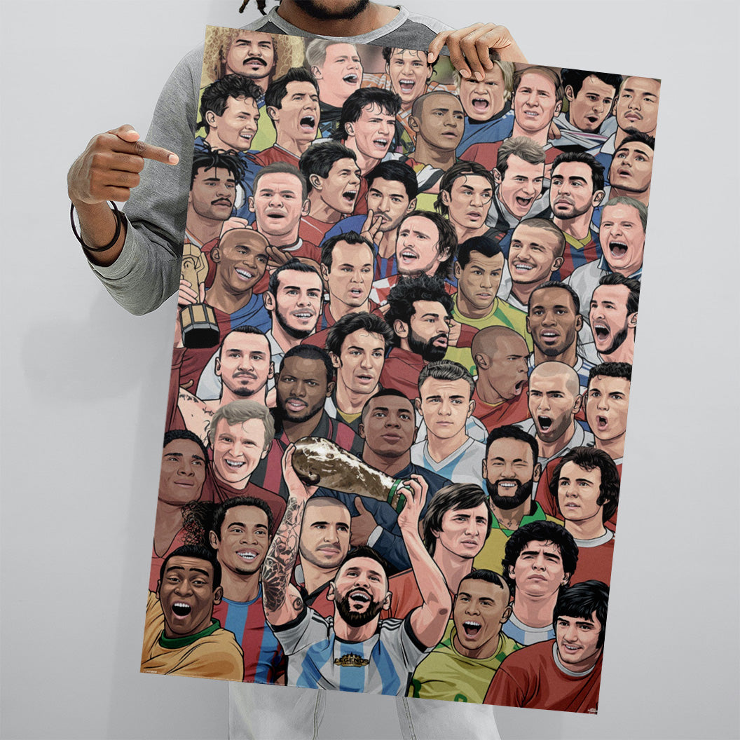 Legends (Football's Greatest) Maxi Poster  61 x 91.5 cm