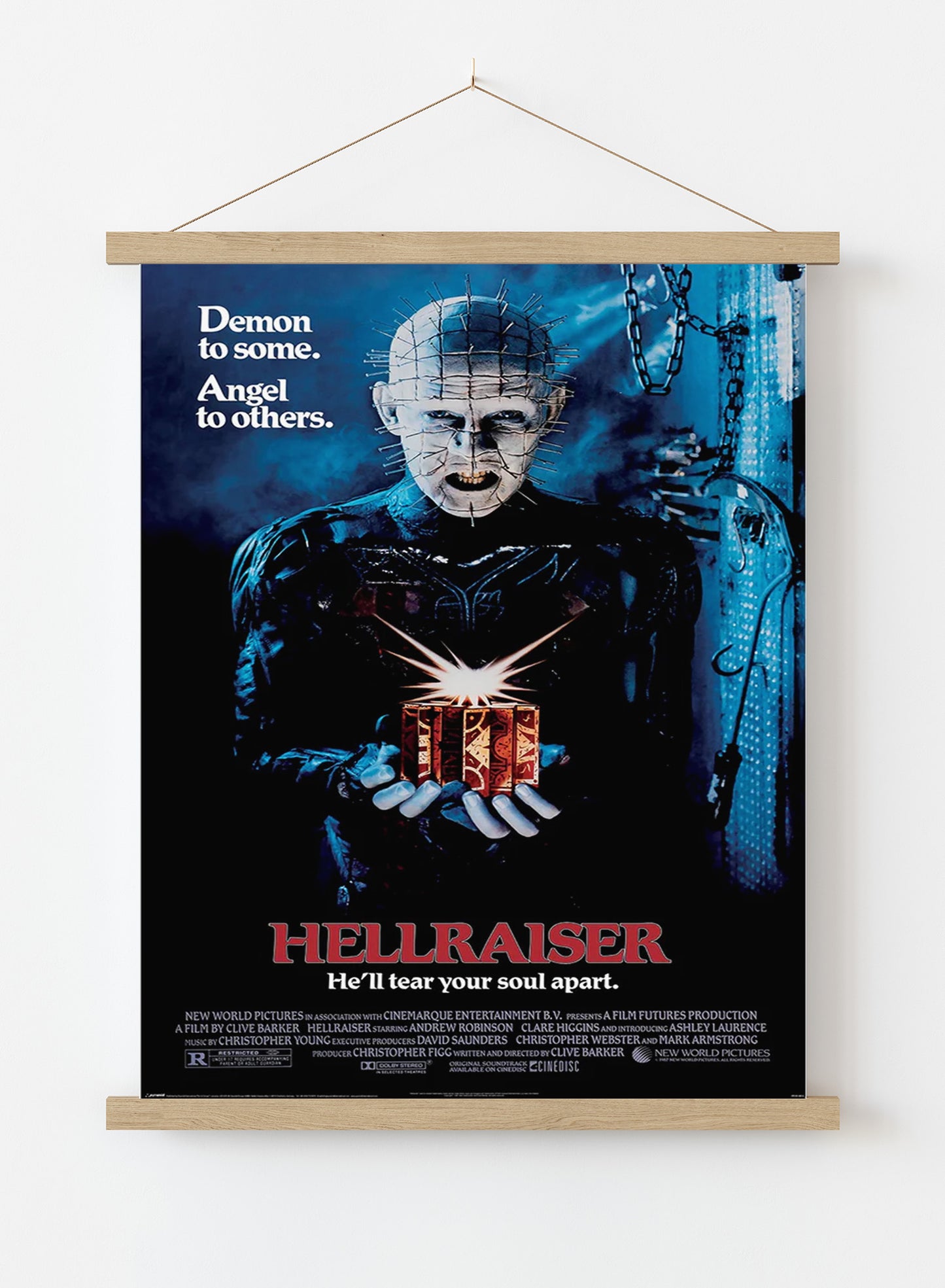 Hellraiser Vintage Horror Movie 61x91.5cm Poster
