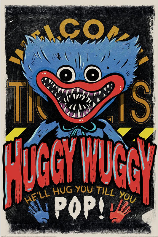 Poppy Play Time Huggy Wuggy Poster 61x91.5cm