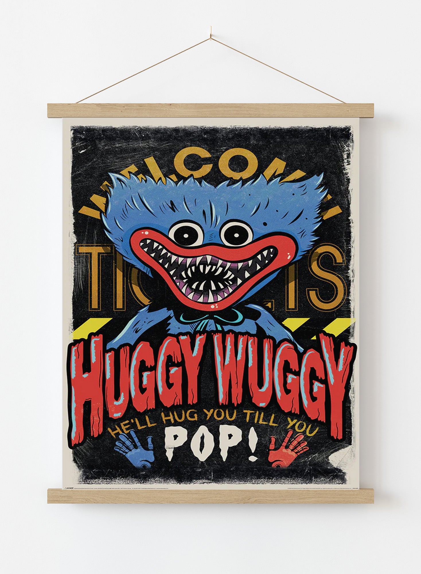 Poppy Play Time Huggy Wuggy Poster 61x91.5cm