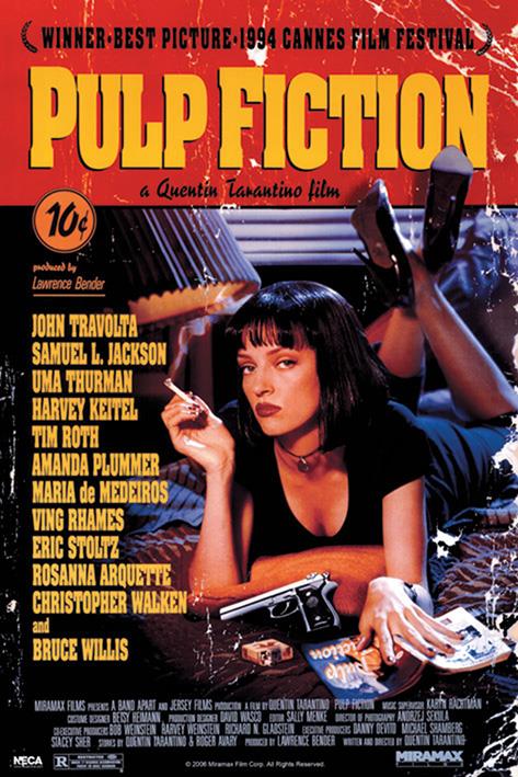 Pulp Fiction Poster 61x91.5cm