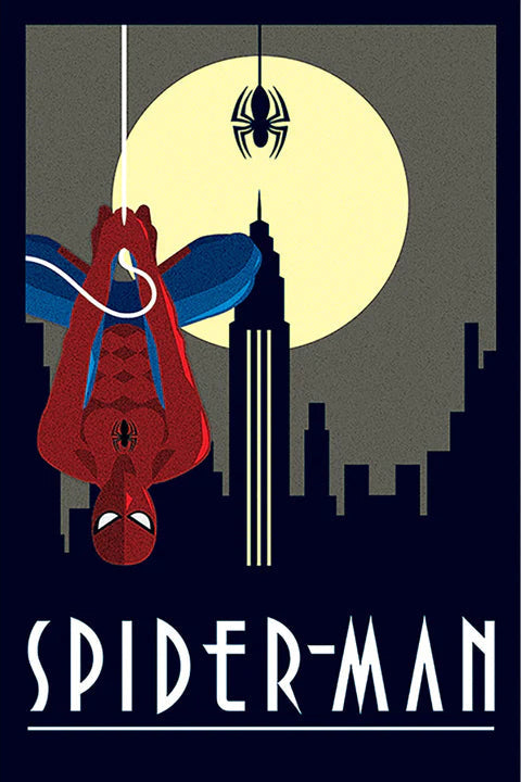 Marvel Deco (Spider-Man Hanging) 61 x 91.5cm Poster