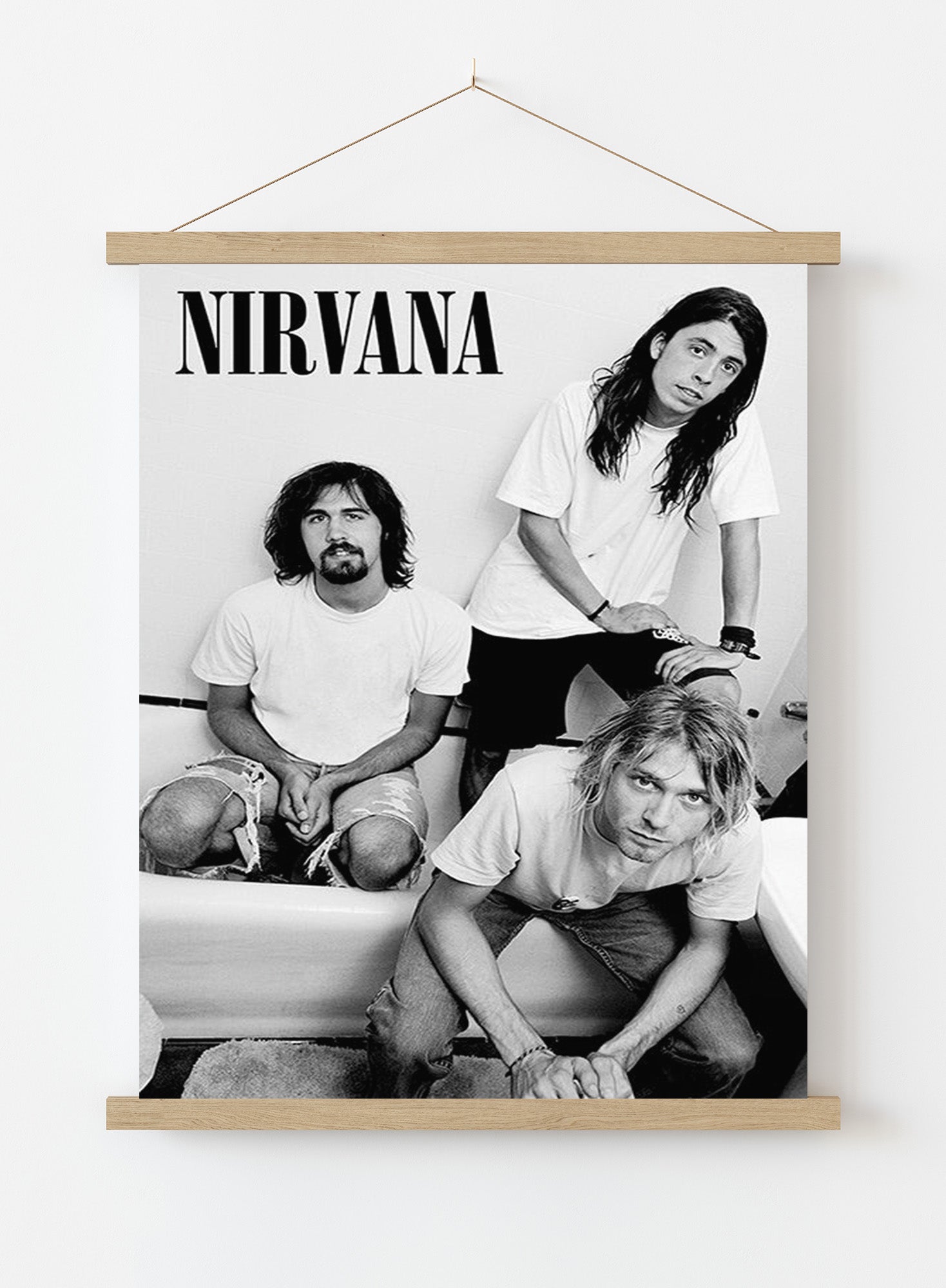 Nirvana (Bathroom) Poster 61x91.5cm – On the Wall Art Prints
