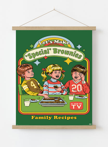 Special brownies by Steven Rhodes Poster  61x91.cm